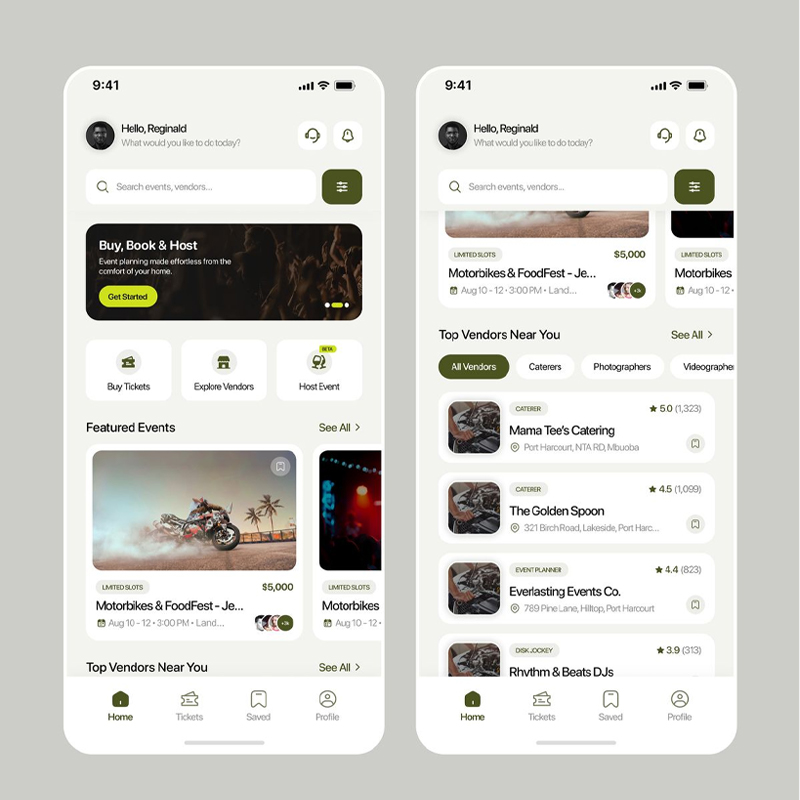 BOOKING APP - Gallery 02
