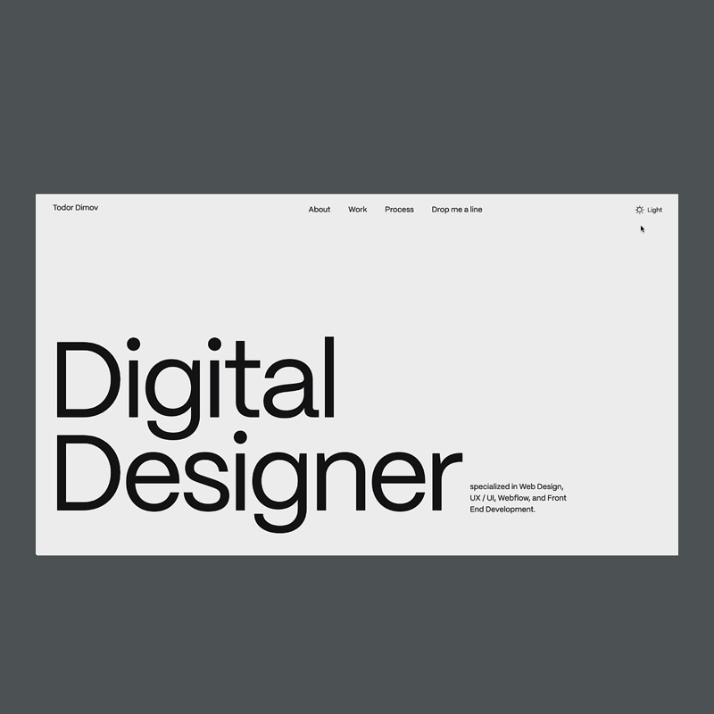 PORTFOLIO WEBSITE - Gallery 02