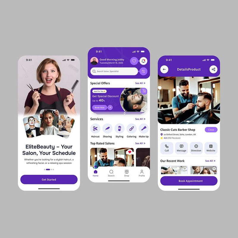 SERVICE BASED APP - Gallery 02