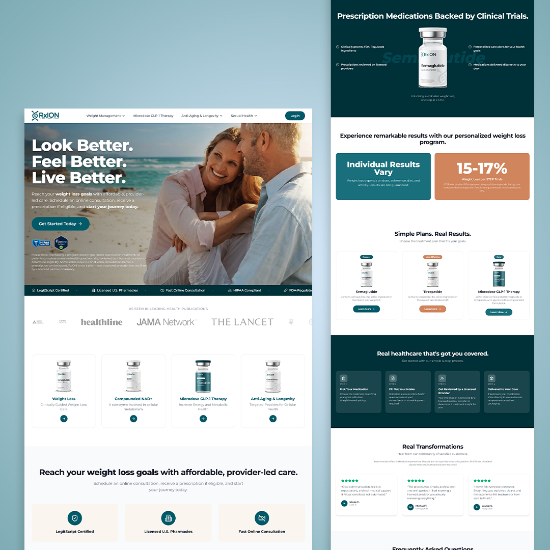 WEBSITE REDESIGN - Gallery 01